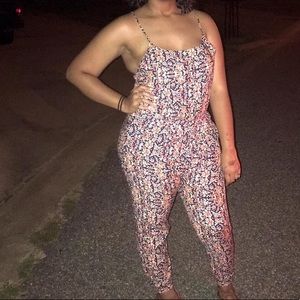 Floral jumpsuit